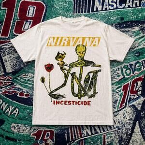 Nirvana In Utero Graphic Tee White Unisex